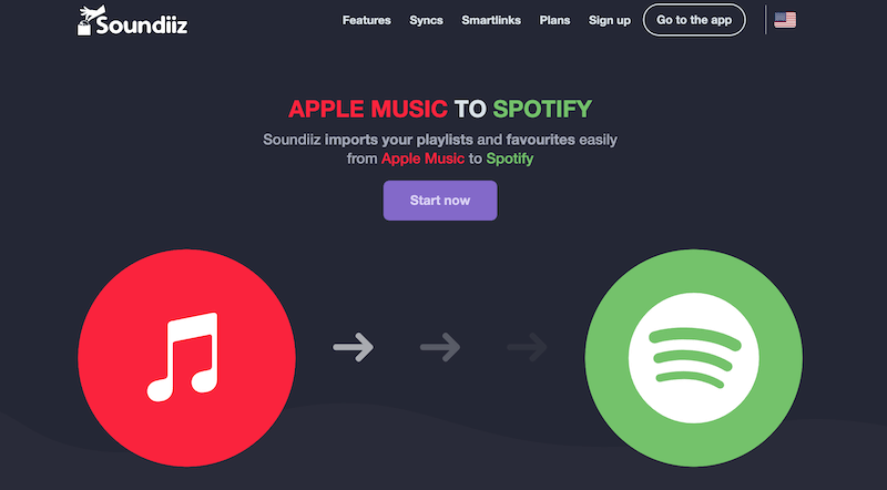 soundiiz convert apple music to spotify