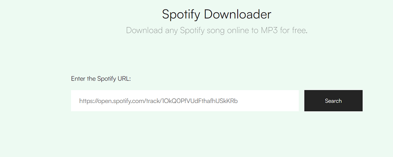 Soundloaders Online Spotify to MP3 Converter Free