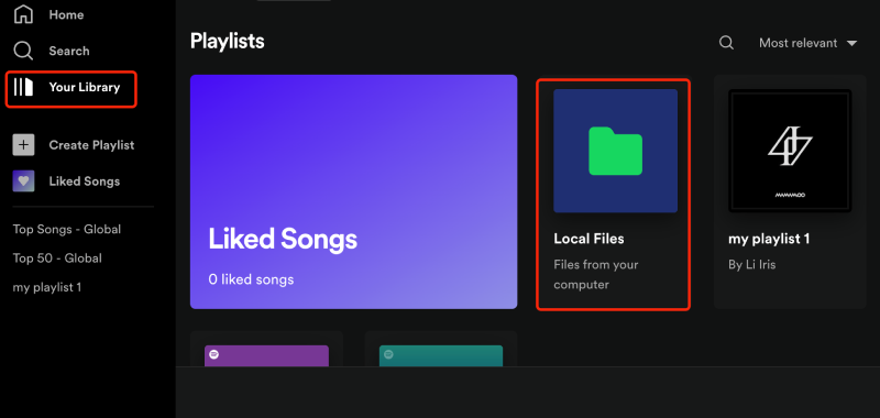 Play Local Music on Spotify Mac