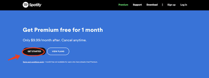  Spotify Starts 30-days Free Trial