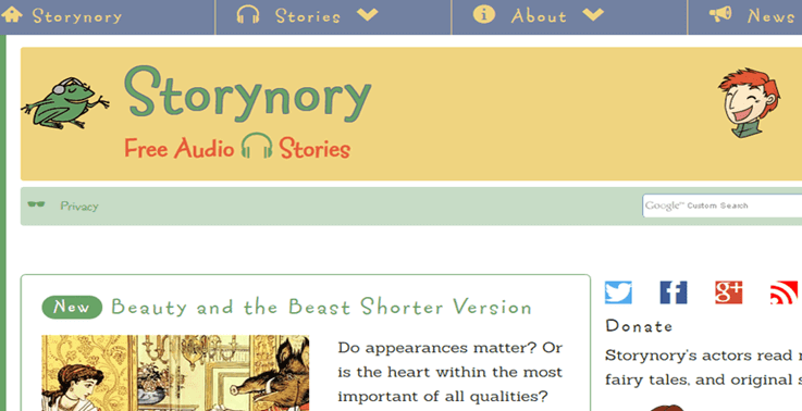 The Homepage Of Storynory