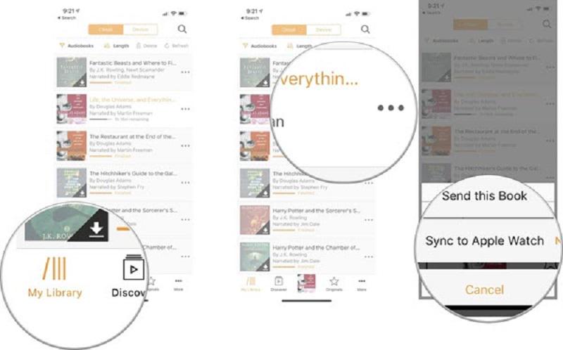 Sync Audible Books from iPhone to Apple Watch