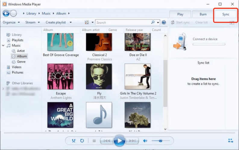 Sync Music Through Windows Media Player