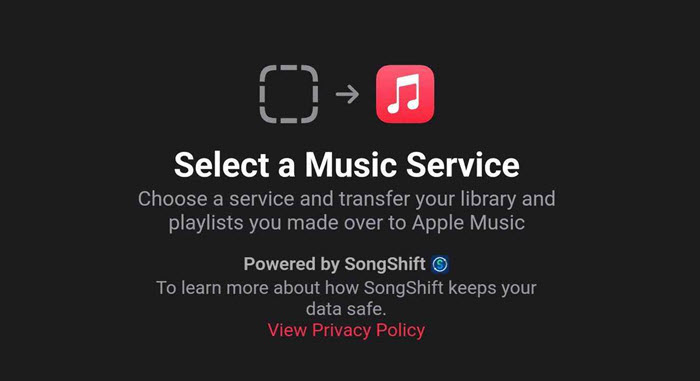 Transfer Playlists to Apple Music