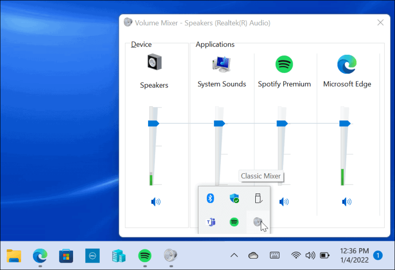 Volume Mixer Windows
